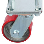 Hitch Mount Skid Wheel For RV Trailer 5th Wheel 2.5 Inch 3 Inch Receivers Zinc Plated