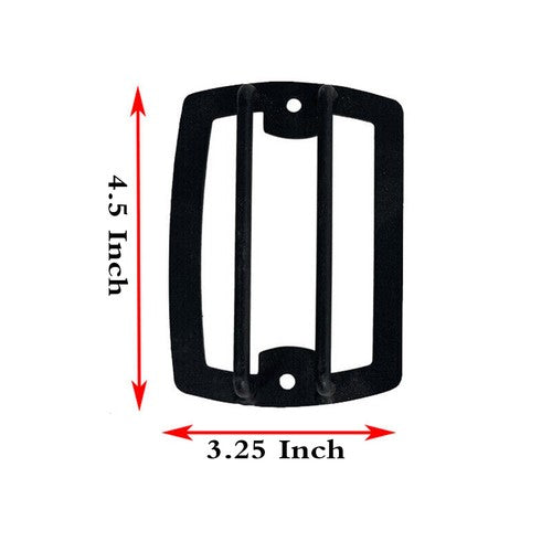 Front Bumper Turn Signal Light Guard Cover Side for Jeep Wrangler YJ 1987-1996