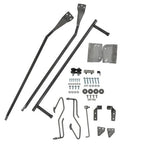 Hood Flip Tilt Combo Kit Stainless Steel Rubber For Ford F100 F 100 1953-1956