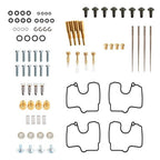 Carburetor Gaskets Jets Main Rebuild Kit For Yamaha YZF-R1 YZFR1 1998-2001