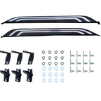 Fits 2019-2024 Toyota RAV4 Side Step Bars Running Boards Nerf Bar Aluminum 2PCS