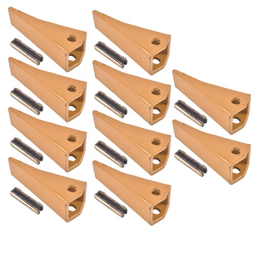 23 230 Series 230S Bucket Teeth with 23TF/23FP Flex Pins for Excavator 10 Piece