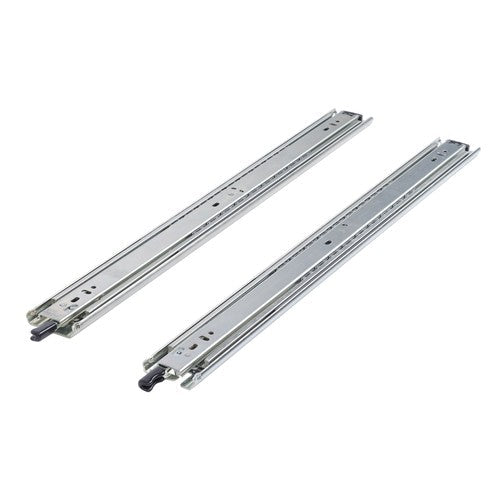 1 Pair of 22In Locking Drawer Slides Full Extension & Lock 150 lb Load Capacity