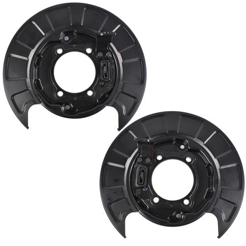 2 Pack Rear Brake Parking Plate Left & Right Set for Hyundai Santa Fe 2006-2009