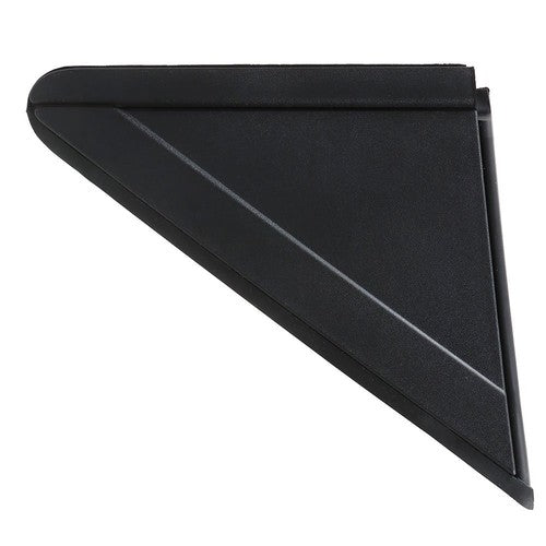 For Grand Caravan 2008-20 Mirror Flag Applique Plastic Right Side Black