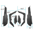 Extended Fender Flares Kit for Can Am Maverick X3 MAX Turbo R RR 2017-2025