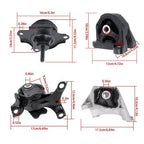 For Acura RSX 2.0L Manual Trans 02-05 Transmission And Motor Mount Set Kit 4PC
