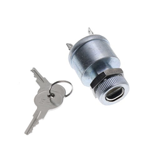 Fit EZGO Golf Cart Key Switch 4 Prong Pin 2 Keys 81 UP Gas or Electric 33639G01