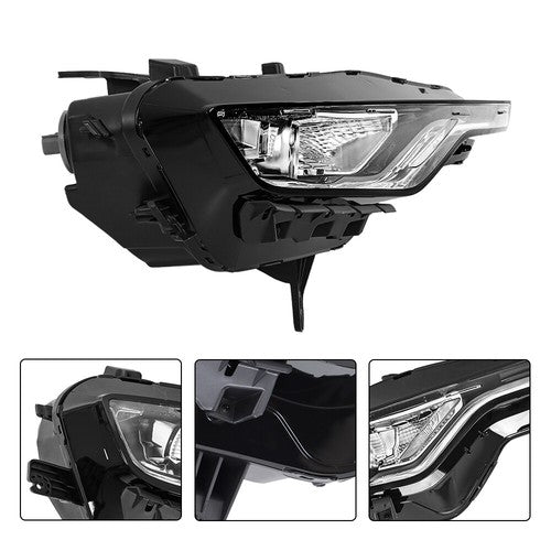 Front Headlight For Chevrolet Camaro SS 1SS RS 2019-24 RH Single Clear Lens LED