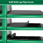 6.5FT Soft Roll Up Tonneau Cover Truck Bed w/Lamp For Ford F150 Heritage 97-04
