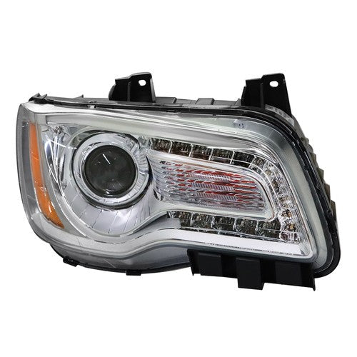 Fit For Chrysler 300 2011-2014 Halogen Passenger Side Headlight Chrome Clear