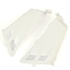 Left Right Gas Tank Side Covers Plastic for Yamaha Banshee 350 87 06 White