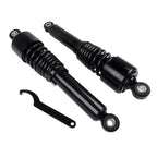 Black 13in Heavy Duty Rear Shocks For Harley Road King Touring Street Tour Glide