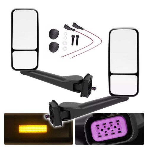 Power Mirrors for Chevy Kodiak GMC Topkick C4500 C5500 2003-2009 Heated
