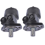 2x 1" Shaft Hydraulic Motors 2 Bolt Mount for Char-Lynn Eaton H Series 101-1701