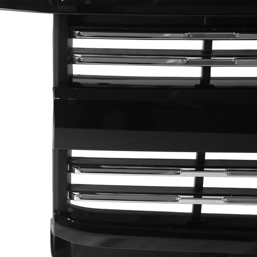 Front Upper Grille Hood Black Painted for Silverado 2500 HD 3500 HD 2015-2019