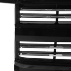 Front Upper Grille Hood Black Painted for Silverado 2500 HD 3500 HD 2015-2019