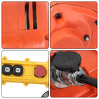 2200lbs Electric Chain Hoist 110V 10ft Lifting Height,10ft Wired Remote Control