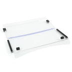 Front Folding Clear Windshield for EZGO Express S4 L4 Golf Cart with 3 4 Frame
