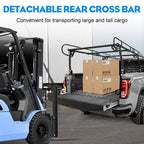 Adjustable Full Size Trunk Bed Truck Rack for Pickup Ladder Lumber Utility Kayak