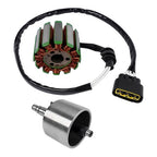 Engine Charging Coil Stator & Flywheel for Yamaha YZF R1 2004-2008 w/o Gasket