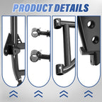 Heavy Duty High Clearance Rear A Arms Kit for Kawasaki Teryx 4 800 2012-2024