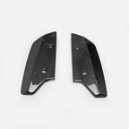 Pair Rear Bumper lip Spoiler Splitter Diffuser CF For 08-16 Nissan GTR GT-R R35