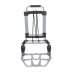 264Lb Capacity Alloy Steel Folding Trolley Heavy-Duty Luggage Trolley Cart