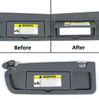 Right Front Passenger Sun Visor Dark Gray For 06 07 08 09 2010 2011 Honda Civic