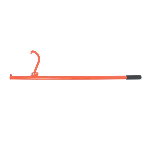 Red With Rubber Handle 58" Log Roller Tool Lifter Felled Cant Hook Logging Tool