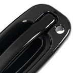 2Pc Front Outer Door Handle Set for Chevy Silverado 1500 1999-2007 Glossy Black