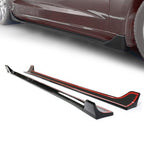 Side Skirts Extension Rocker Panels Black for Tesla Model 3 2017 2023