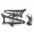 LED Fog Lights DRL Turn Signal Light Pair LH + RH for Toyota CHR C-HR 2016-2019