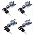4 Pcs New Ignition Switch With 2 Keys Fits Caterpillar 9G7641 9G-7641