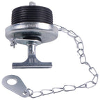 2" Oil Filter Cap w/ Chain 107981 for CASE Engine D-429 Komatsu MX09 MX15 MX202