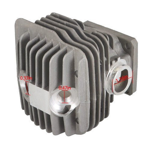 Chainsaw Cylinder Piston Kit 52mm 1128 020 1221 1128 020 1217 For Stihl MS460