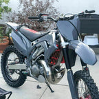 Left and Right Side Radiator Louvers Guards for Honda CR125R CR250R 2000-2004