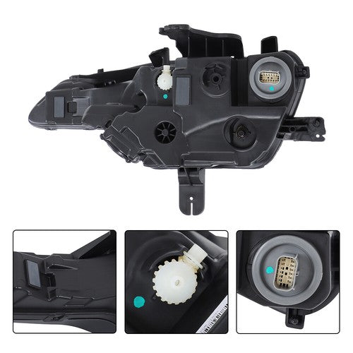 Front Headlight For Chevrolet Camaro SS 1SS RS 2019-24 RH Single Clear Lens LED