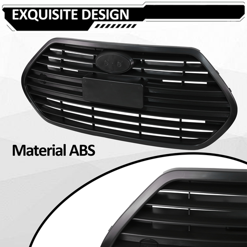 865612V510 Front Upper Grille Matte Black for Hyundai Veloster Turbo 2013-2017
