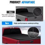 6.5FT Soft Roll Up Tonneau Cover for 07 13 Silverado Sierra 1500 2500HD 3500HD