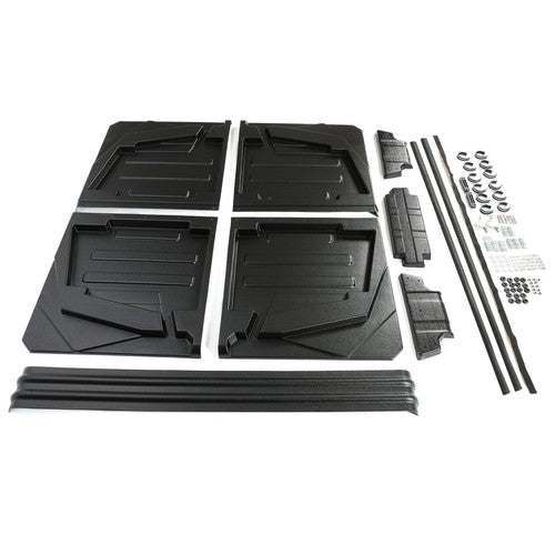 For Polaris Ranger Crew 800  Hard Top Black ABS 4 Pieces Roof  2010-2014