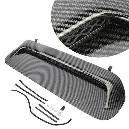Hood Air Scoop Bulge Kit Carbon Fiber Printing for Toyota 4Runner PRO 2010 2022