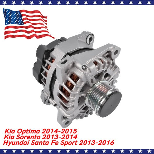 Alternator 150A for 2012-2016 Hyundai Santa Fe Sport / Kia Optima Sorento 2.4L
