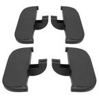 4Pcs Running Boards Side Hood Steps for 2007 2018 Jeep Wrangler JK Steel 4Dr