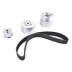 Billet Aluminum Gilmer Belt Drive Pulley Kit for Chevy BBC 396 427 454 SWP/LWP