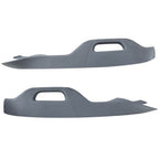 Left and Right A Pillar Handle Trim Gray for 2011 to 2016 Ford F250 F350 F550