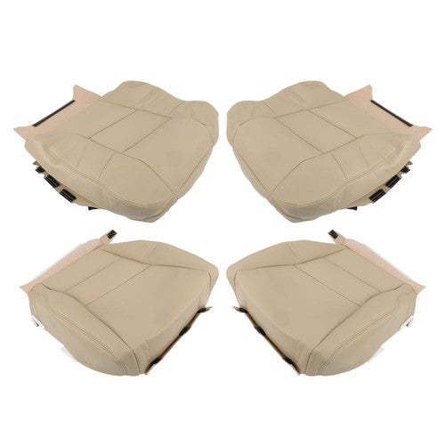 Front Driver&Passenger Perforated Cortical Cover Tan New For Acura RDX 2007-2012