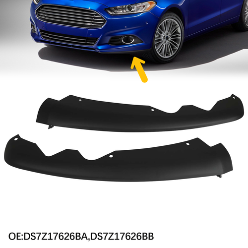 Front Bumper Lower Lip Valance Panel Cover LH RH for 2013-2016 Ford Fusion