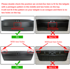 Rear Tailgate Spoiler for 09-21 Dodge Ram 1500 Classic 2500 Replacement CH06A16