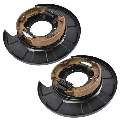 2 Pack Rear Brake Parking Plate Left & Right Set for Hyundai Santa Fe 2006-2009